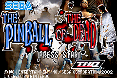 The Pinball of the Dead Title Screen